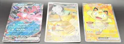 Pokemon 3 Card Lot Perfect Order – Yveltal EX, Meowth EX, Espurr Shiny Rare NM - Image 1
