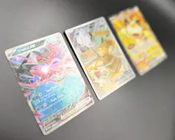 Pokemon 3 Card Lot Perfect Order – Yveltal EX, Meowth EX, Espurr Shiny Rare NM - Image 2
