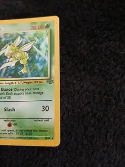 Scyther 10/64 Holo Rare Jungle Pokemon Card - Image 2