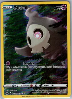 Duskull GG28/GG70 Crown Zenith: Galarian Gallery - Pokemon Card - NM - Image 1