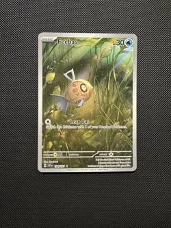 Pokemon TCG Feebas 198/191 Sv08: Surging Sparks Illustration Rare Near Mint - Image 1