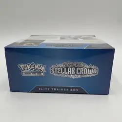 Pokemon TCG Scarlet & Violet STELLAR CROWN Elite Trainer Box ETB FACTORY SEALED - Image 3