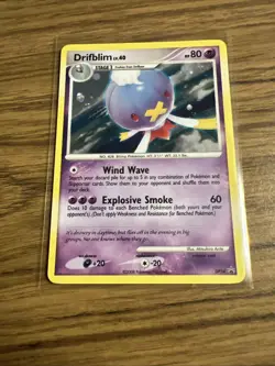 Pokemon Drifblim DP34 Holo Promo Near Mint NM Diamond Pearl Black Star Promo - Image 4