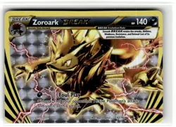 2015 Pokemon - XY BREAKthrough Zoroark BREAK #92/162 - Image 1