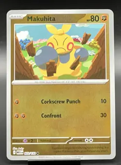 Pokemon Makuhita 072/132 Reverse Mega Evolution NM - Image 1