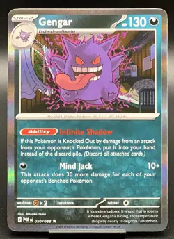 Pokemon Gengar 050/088 Rare Holo Perfect Order NM - Image 1