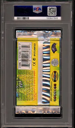 Pokemon 1999 WOTC Base Set Venusaur UK Sealed Booster Pack GEM MINT PSA 10 - Image 2