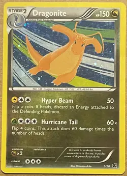 2012 Pokemon Dragonite 5/20 Dragon Vault Rare Holo - Image 1