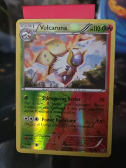 Volcarona Reverse Holo 15/114 Pokemon TCG Steam Siege - Image 1