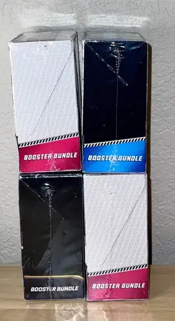 Pokemon Booster Bundle Lot Black Bolt, Mega, White Flare x2 NEW Sealed - Image 2