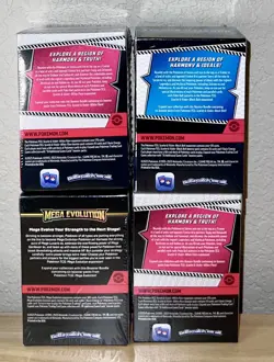Pokemon Booster Bundle Lot Black Bolt, Mega, White Flare x2 NEW Sealed - Image 3