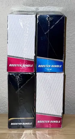 Pokemon Booster Bundle Lot Black Bolt, Mega, White Flare x2 NEW Sealed - Image 4