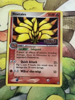 Pokemon TCG EX Power Keepers Ninetales Reverse Holo 19/108 MP - Image 1