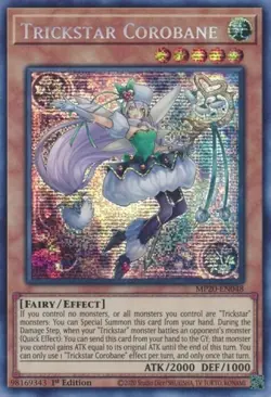 1x Trickstar Corobane | MP20-EN048 | SCR | 1st Ed | NM | YuGiOh - Image 1