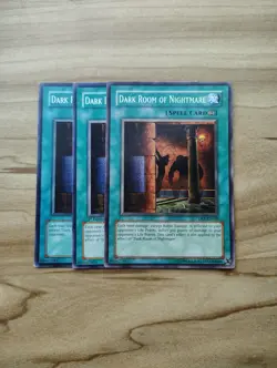 Yu-Gi-Oh! - Dark Room Of Nightmare 3X - Full Playset - Image 1