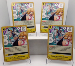 Paper Art After Playset - OP13-115 x4 - Carrying On His Will - One Piece TCG - Image 1