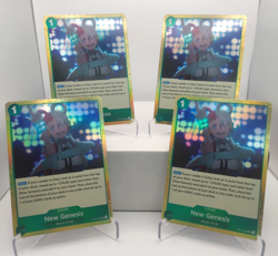 New Genesis Playset - ST11-004 x4 - Starter Deck 11 - One Piece TCG - English - Image 1