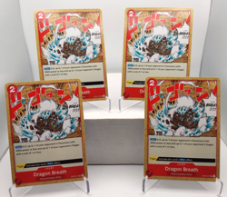 Dragon Breath Playset - OP07-017 x4 - PRB02 Reprint - One Piece TCG - English - Image 1