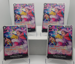 Catarina Devon Playset OP09-084 x4 PRB02 Reprint One Piece English - Image 1