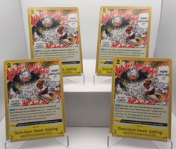 Gum-Gum Hawk Gatling Playset EB04-060 x4 Adventure on Kami's I One Piece English - Image 1
