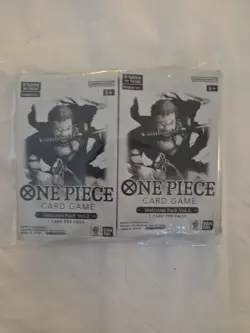 One Piece Card Game Welcome Pack Vol.2 30 New Sealed Packs - Image 1