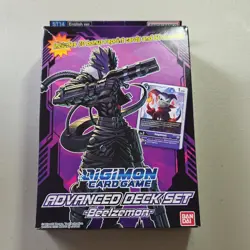 Bandai Digimon Card Game Advanced Deck Beelzemon & Impmon ST14 English 3+ - Image 1