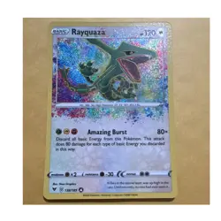 Pokemon Rayquaza Amazing Rare Holo 138/185 Swsh04 Vivid Voltage Single Card - Image 1