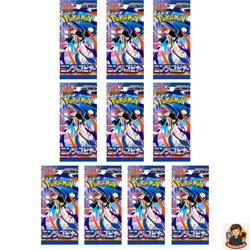 10 Pack MEGA Expansion Pack Ninja Spinner M4 Pack Japanese Pokemon Cards - Image 1