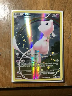 Pokemon TCG XY110 Mew Holo Black Star Promo Card - Image 1