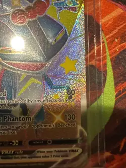 Pokemon TCG Dragapult VMAX SWSH097 Shiny Full Art Promo Card Near Mint Condition - Image 5