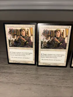MTG Magic the Gathering Urza's Legacy Mother of Runes Cards x4 - Image 2