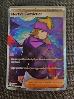 Morty's Conviction 201/162 SV05: Temporal Forces Holo Pokemon TCG - Image 3