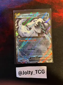 Pokemon TCG Chien-Pao EX 061/193 S&V: Paldea Evolved Double Rare LP - Image 1