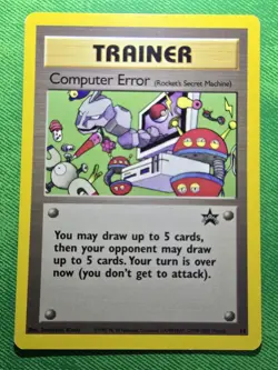 2000 POKEMON TCG WOTC BLACK STAR PROMO 16 COMPUTER ERROR NEAR MINT - Image 1