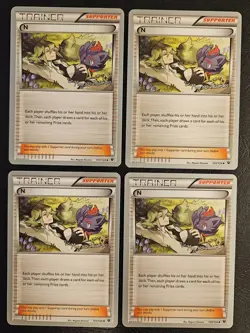 N 105 Pokemon TCG World Championships XY Fates Collide Playset x4 NM/LP - Image 1