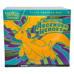 Pokemon Mega Evolutions Ascended Heroes ETB Elite Trainer Box (x2 Boxes) - Image 1