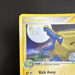 Manectric Reverse Holo Stamped 8/100 ex Crystal Guardians Pokemon NM - Image 3