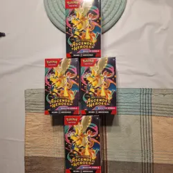 Pokemon TCG Ascended Heroes Booster Bundles X4 4X Lot 4 Factory Sealed In Hand - Image 1