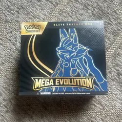 Pokemon TCG Mega Evolution Lucario Elite Trainer Box ETB NEW FACTORY SEALED - Image 1