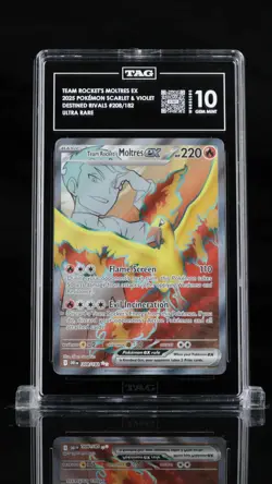 Moltres EX 208/182 Ultra Rare Destined Rivals DRI Pokemon Scarlet & Violet - Image 1