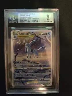 Pokemon TCG Glaceon Vstar GG40/GG70 Galarian Gallery Crown Zenith BGS 9 - Image 1