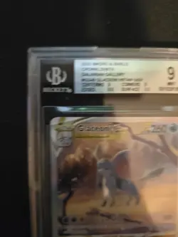 Pokemon TCG Glaceon Vstar GG40/GG70 Galarian Gallery Crown Zenith BGS 9 - Image 2