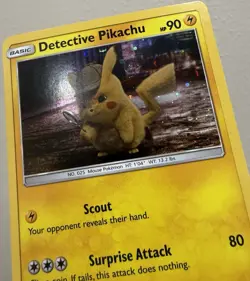 Dectective Pikachu NM 🌀 SWIRL - SM 170 Promo No Stamp - Pokemon - Image 2