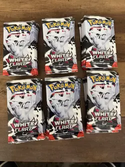 Pokemon TCG White Flare Factory Sealed Booster Pack X36 Booster Box Quantity - Image 1