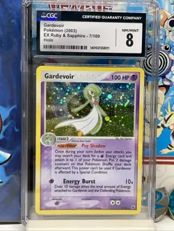 Gardevoir 7/109 Holo - 2003 Pokemon EX Ruby & Sapphire Holo CGC 8 - Image 4