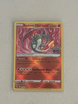 2022 Pokemon Go 004 011 018 Radiant Venusaur Charizard Blastoise Raw Starter Set - Image 4