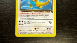 POKEMON TCG - ENGLISH TEAM ROCKET Dark DRAGONITE 22/82 NON Holo Rare WOTC LP MP - Image 3