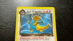 POKEMON TCG - ENGLISH TEAM ROCKET Dark DRAGONITE 22/82 NON Holo Rare WOTC LP MP - Image 4