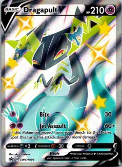 Dragapult V SWSH096 Holo P Sword & Shield Promo Pokemon NM - Image 1