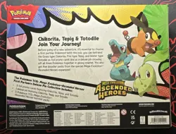Pokemon TCG Mega Evolution Ascended Heroes Deluxe Pin Collection Chikorita Tepig - Image 3